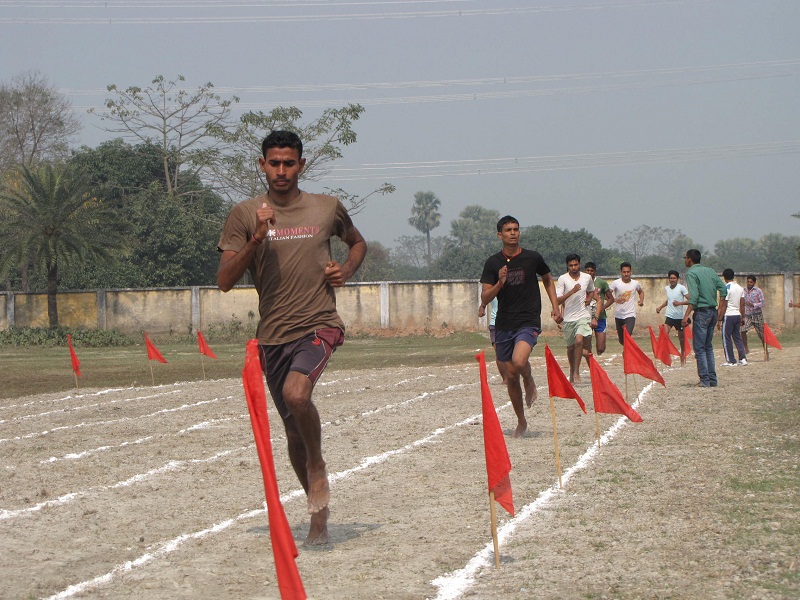 Students Enthusiastically Participating In Different Activities.