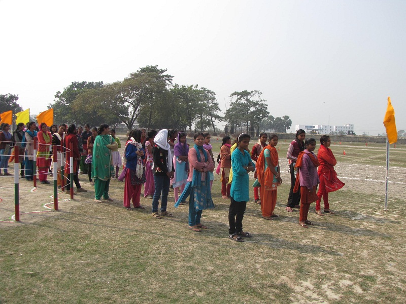Student Preparing To Participate