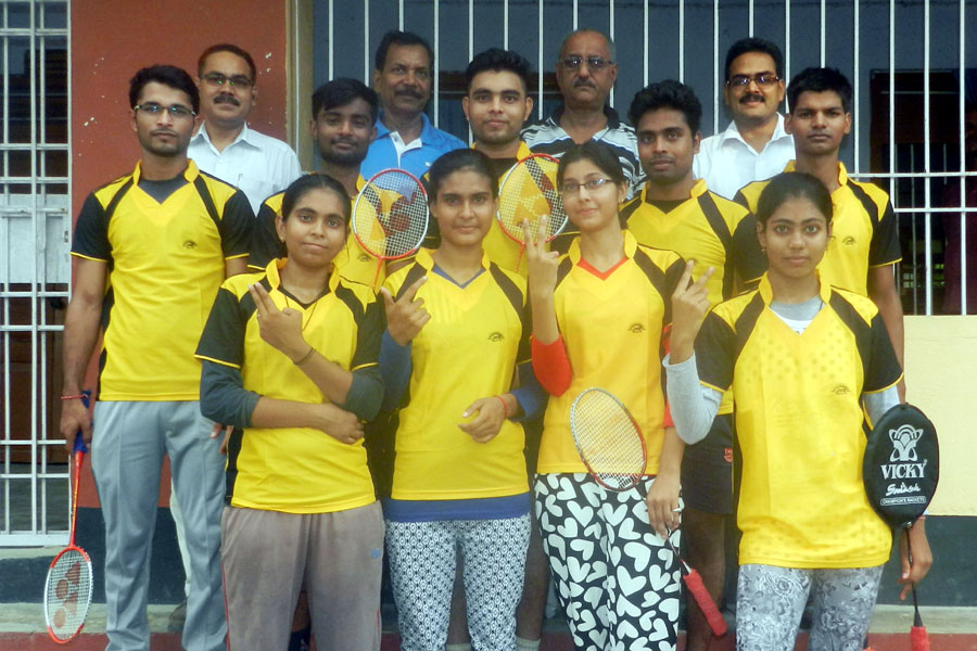L.N.College Bhagwanpur Badminton Team
