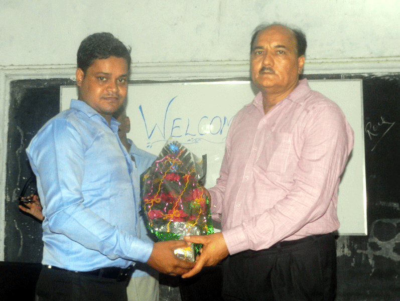 Welcome Of Principal, Dr. Ramesh Kumar