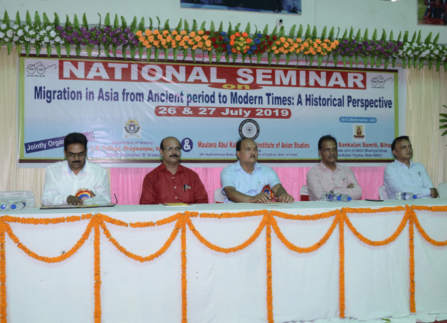Migration In Asia - National Seminar On 26-27 July 2019.